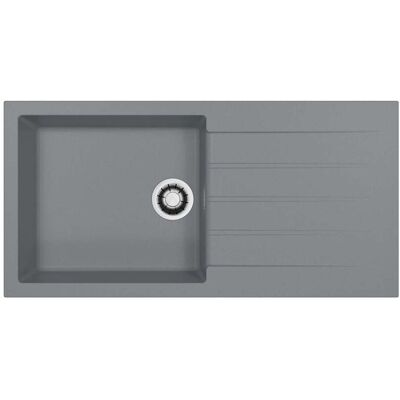 ALVEUS Cadit - Lavello In Granito 100x50 Cm, Quick-close, Stone 1149160 ALVEUS Cadit - Lavello In Granito 100x50 Cm, Quick-close, Stone 1149160