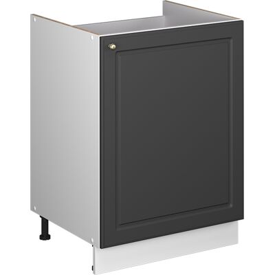 Vicco Mobile Lavello Cucina Fame-line, Oro-antracite Rustico/bianco, 60 Cm, Vicco Mobile Lavello Cucina Fame-line, Oro-antracite Rustico/bianco, 60 Cm,