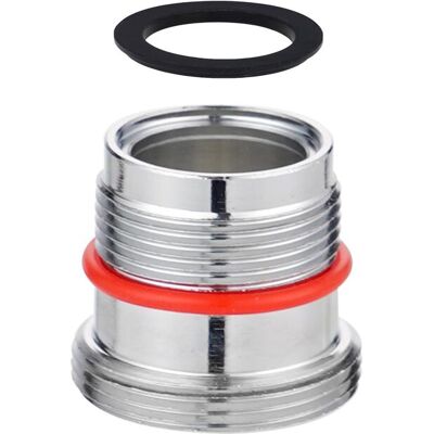 HABITEX Adattatore Aeratore Rubinetto In Ottone M18.5-m22, Filettatura Maschio Per Bagno Purificatore Acqua. HABITEX Adattatore Aeratore Rubinetto In Ottone M18.5-m22, Filettatura Maschio Per Bagno Purificatore Acqua.