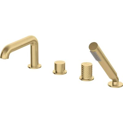 DEANTE Rubinetto Vasca Silia Hexa Ottone 4 Fori DEANTE Rubinetto Vasca Silia Hexa Ottone 4 Fori