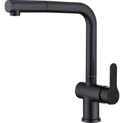 OEM Rubinetto Miscelatore Da Cucina Con Beccuccio Estraibile, Rubinetto Per Lavello Girevole A 360°, Rubinetto Da Cucina In Acciaio Inox Nero Opaco OEM Rubinetto Miscelatore Da Cucina Con Beccuccio Estraibile, Rubinetto Per Lavello Girevole A 360°, Rubinetto Da Cucina In Acciaio Inox Nero Opaco