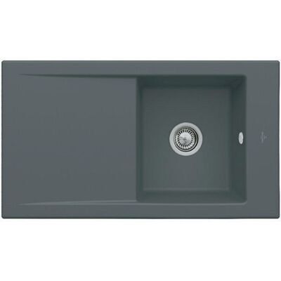 Lavello da Cucina Villeroy & Boch Timeline - Reversibile, Manuale, Set di Rifiuti Lavello da Cucina Villeroy & Boch Timeline - Reversibile, Manuale, Set di Rifiuti