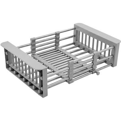 REA Scolapiatti Telescopico Per Lavello P14487a Grey REA Scolapiatti Telescopico Per Lavello P14487a Grey