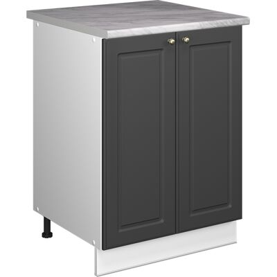 Vicco Mobile Lavello Cucina Fame-line, Oro-antracite Rustico/bianco, 60 Cm, Vicco Mobile Lavello Cucina Fame-line, Oro-antracite Rustico/bianco, 60 Cm,