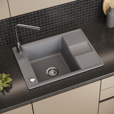 Vicco Lavello Osaka, Grigio, 67 X 50 Cm, Bergström Vicco Lavello Osaka, Grigio, 67 X 50 Cm, Bergström