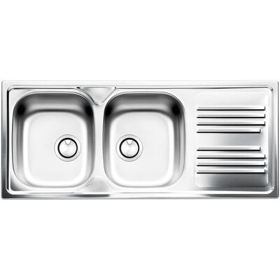 Apell Tm1162ilpc Atmosfera Lavello Cucina Incasso 2 Vasche Acciaio Prelucido Con Scolapiatti A Sinistra Colore Acciaio Apell Tm1162ilpc Atmosfera Lavello Cucina Incasso 2 Vasche Acciaio Prelucido Con Scolapiatti A Sinistra Colore Acciaio