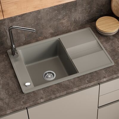 Vicco Lavello Kyoto, Calcestruzzo, 78 X 50 Cm, Bergström Vicco Lavello Kyoto, Calcestruzzo, 78 X 50 Cm, Bergström