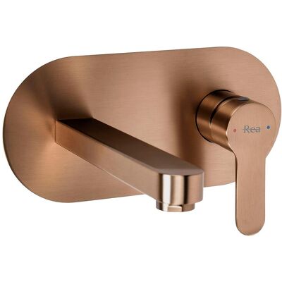 REA Rubinetto Del Lavabo A Scomparsa Arcos Brush Copper REA Rubinetto Del Lavabo A Scomparsa Arcos Brush Copper