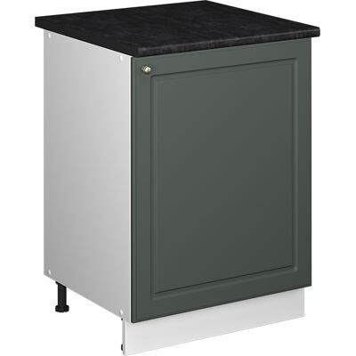 Vicco Mobile Lavello Cucina Fame-line, Verde-oro Rustico/bianco, 60 Cm, Vicco Mobile Lavello Cucina Fame-line, Verde-oro Rustico/bianco, 60 Cm,