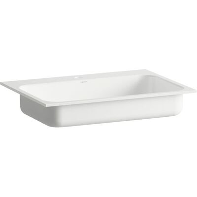 LAUFEN Stream Lavabo À Encastrer Par Le Haut, Rectangulaire, 1 LAUFEN Stream Lavabo À Encastrer Par Le Haut, Rectangulaire, 1