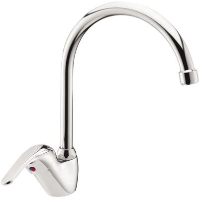 CROLLA Rubinetto Miscelatore Monocomando Lavello Canna Ponte Serie Cucina CROLLA Rubinetto Miscelatore Monocomando Lavello Canna Ponte Serie Cucina