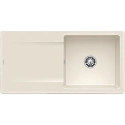 Lavello Siluet 60 Crema CeramicPlus di Villeroy & Boch - Lavello Lavello Siluet 60 Crema CeramicPlus di Villeroy & Boch - Lavello