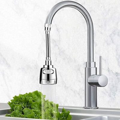 TAPWORKS Beccuccio Rubinetto Della Cucina Girevole A 360°, Testa Rubinetto Girevole Multifunzione TAPWORKS Beccuccio Rubinetto Della Cucina Girevole A 360°, Testa Rubinetto Girevole Multifunzione