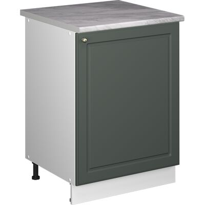 Vicco Mobile Lavello Cucina Fame-line, Verde-oro Rustico/bianco, 60 Cm, Vicco Mobile Lavello Cucina Fame-line, Verde-oro Rustico/bianco, 60 Cm,