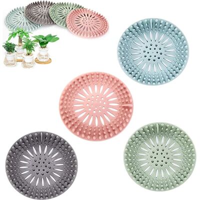 Zone Filtri In Silicone Per Capelli, Filtro Di Protezione Per Scarichi, Utilizzabili In Bagno E Cucina, Facili Da Pulire. Zone Filtri In Silicone Per Capelli, Filtro Di Protezione Per Scarichi, Utilizzabili In Bagno E Cucina, Facili Da Pulire.