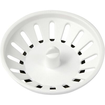 NICOLL Panier De Bonde 114mm Blanc Filtration Optimale Pour Bonde De Douche - NICOLL Panier De Bonde 114mm Blanc Filtration Optimale Pour Bonde De Douche -