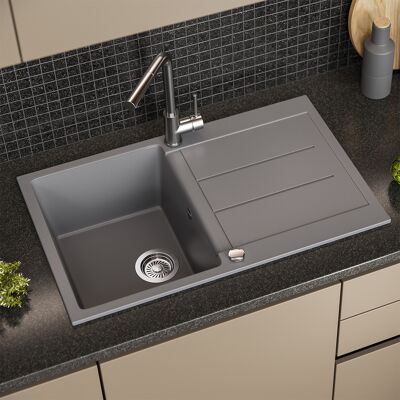 Vicco Lavello Kapstadt, Grigio, 78 X 50 Cm, Bergström Vicco Lavello Kapstadt, Grigio, 78 X 50 Cm, Bergström