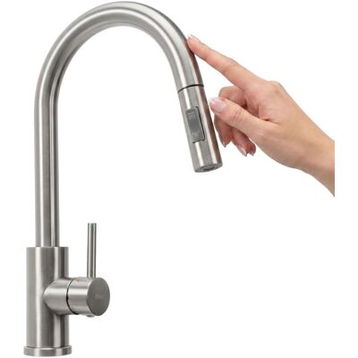 REA Rubinetto Da Cucina Fresh Touch Brush Nickel REA Rubinetto Da Cucina Fresh Touch Brush Nickel