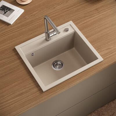 Vicco Lavello Paris, Beige, 57 X 51 Cm, Bergström Vicco Lavello Paris, Beige, 57 X 51 Cm, Bergström