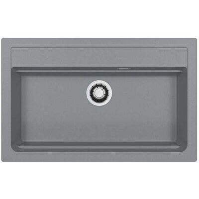 ALVEUS Atrox - Lavello In Granito 79x50 Cm, Quick-close, Stone 1149209 ALVEUS Atrox - Lavello In Granito 79x50 Cm, Quick-close, Stone 1149209