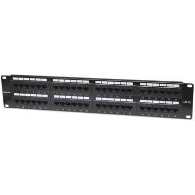Intellinet Pannello Patch Utp 48 Posti Rj45 Cat. 5e - Intellinet Pannello Patch Utp 48 Posti Rj45 Cat. 5e -
