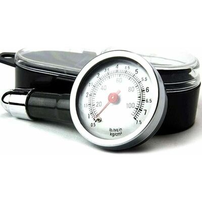 OEM Manometro Per Pneumatici Bardusch, 100 Psi, Portatile, Per Camion, Auto, Suv E Motociclette. OEM Manometro Per Pneumatici Bardusch, 100 Psi, Portatile, Per Camion, Auto, Suv E Motociclette.