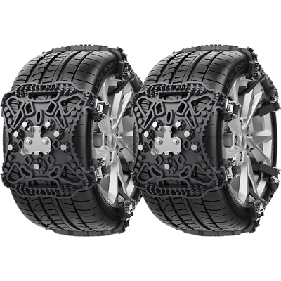 OEM Catene Da Neve Facili Da Installare, Universali Per Auto/furgoni/suv, Per Pneumatici Con Larghezza Da 165 A 275 Mm (nere) OEM Catene Da Neve Facili Da Installare, Universali Per Auto/furgoni/suv, Per Pneumatici Con Larghezza Da 165 A 275 Mm (nere)