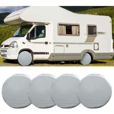 OEM Protezioni Universali Impermeabili Per Pneumatici – Set Di 4 Copriruota Per Caravan, Camper E Rimorchi (27–29 Pollici) OEM Protezioni Universali Impermeabili Per Pneumatici – Set Di 4 Copriruota Per Caravan, Camper E Rimorchi (27–29 Pollici)