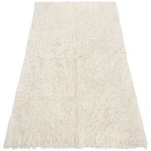 RUGSX Flokati Di Lana - Copriletto, Plaid White 150x200 Cm RUGSX Flokati Di Lana - Copriletto, Plaid White 150x200 Cm
