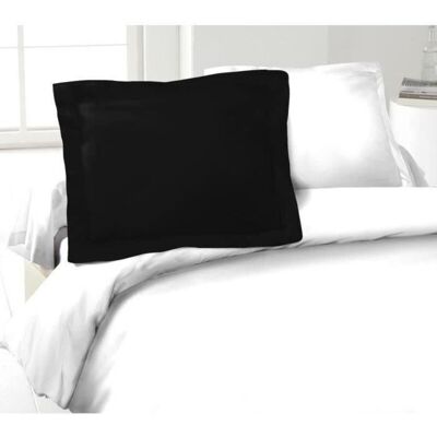 Set di 2 federe Lovely Home cotone nero 50x70 cm Set di 2 federe Lovely Home cotone nero 50x70 cm