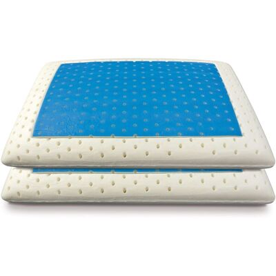 Cuscino in Memory Foam Aloe Vera - Forma classica - 70x40cm Cuscino in Memory Foam Aloe Vera - Forma classica - 70x40cm