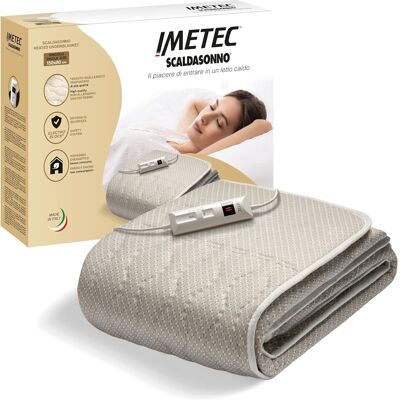 Imetec Scaldasonno Singolo Tessuto Anallergico Trapuntato 150x80cm Made In Italy Imetec Scaldasonno Singolo Tessuto Anallergico Trapuntato 150x80cm Made In Italy