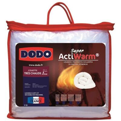 DODO Couette Tres Chaude Super Actiwarm - 450 G / M2 - 220 X 240 Cm - Blanc DODO Couette Tres Chaude Super Actiwarm - 450 G / M2 - 220 X 240 Cm - Blanc