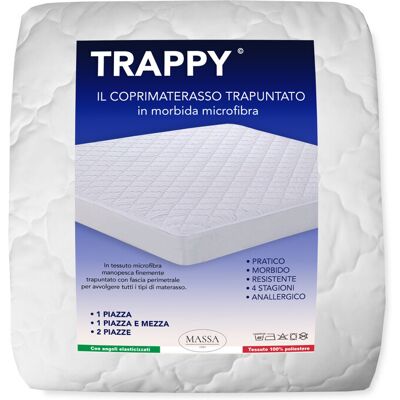 TEX FAMILY Coprimaterasso Trapuntato In Morbida Microfibra Trappy Imbottito 1 Piazza E Mezza TEX FAMILY Coprimaterasso Trapuntato In Morbida Microfibra Trappy Imbottito 1 Piazza E Mezza