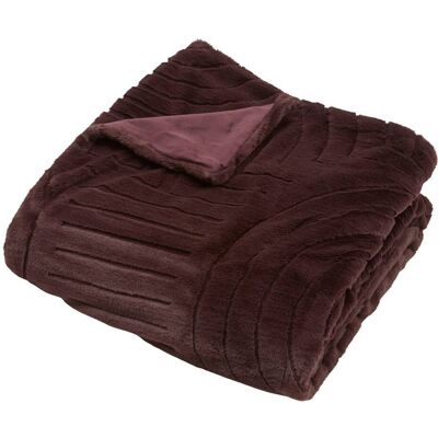 ATMOSPHERA Coperta Arka 180x230 Cm Effetto Pelliccia Sintetica Marrone - Créateur D'Intérieur ATMOSPHERA Coperta Arka 180x230 Cm Effetto Pelliccia Sintetica Marrone - Créateur D'Intérieur