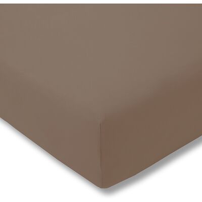 Estella Lenzuola su misura 6900 - Jersey cotone, Marrone, 90-120cm x 200-220cm Estella Lenzuola su misura 6900 - Jersey cotone, Marrone, 90-120cm x 200-220cm