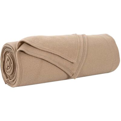 VIDAXL Coperta Cammello 280 X 210 Cm Panno VIDAXL Coperta Cammello 280 X 210 Cm Panno