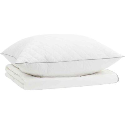 VIDAXL Set Di Piumoni In Piume D’oca Al 90% Fulda 2 Pz 152 X 203 Cm VIDAXL Set Di Piumoni In Piume D’oca Al 90% Fulda 2 Pz 152 X 203 Cm
