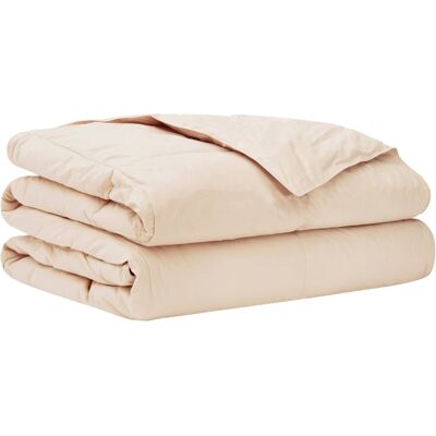 VIDAXL Piumino Letto Estivo Beige 240 X 260 Cm 100% Kapok Naturale VIDAXL Piumino Letto Estivo Beige 240 X 260 Cm 100% Kapok Naturale