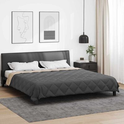 VIDAXL Piumone Completo Annuale Antracite E Talpa 200 X 200 Cm VIDAXL Piumone Completo Annuale Antracite E Talpa 200 X 200 Cm