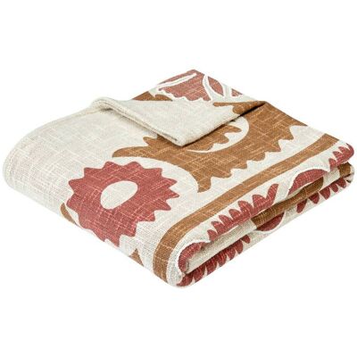 ATMOSPHERA Copriletto Terracotta Sienna 260x240 - Créateur D'Intérieur ATMOSPHERA Copriletto Terracotta Sienna 260x240 - Créateur D'Intérieur