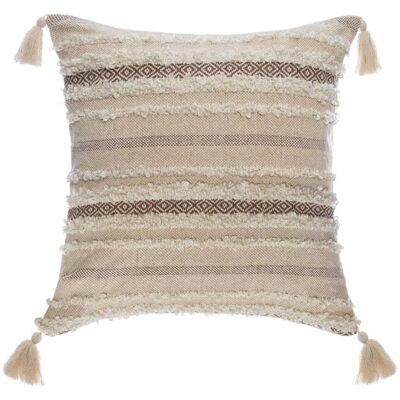 Cuscino Beige Shine Atmosphera - 59x59cm - Cuscini Cuscino Beige Shine Atmosphera - 59x59cm - Cuscini