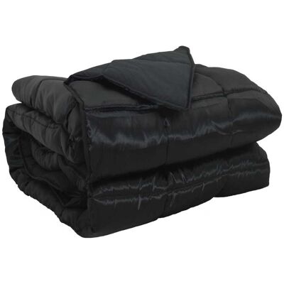 VIDAXL Piumone Completo Annuale 135 X 220 Cm 300 Gsm Nero VIDAXL Piumone Completo Annuale 135 X 220 Cm 300 Gsm Nero