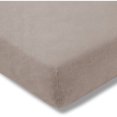 ESTELLA Lenzuolo Fitted in Jersey di Cotone - 90-100cm x 200cm - Grigio ESTELLA Lenzuolo Fitted in Jersey di Cotone - 90-100cm x 200cm - Grigio