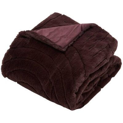 ATMOSPHERA Coperta Arka 120x160 Cm Effetto Pelliccia Sintetica Marrone - Créateur D'Intérieur ATMOSPHERA Coperta Arka 120x160 Cm Effetto Pelliccia Sintetica Marrone - Créateur D'Intérieur