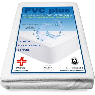 TEX FAMILY - Coprimaterasso impermeabile sanitario pvc 1 piazza e mezza - Mattress protector TEX FAMILY - Coprimaterasso impermeabile sanitario pvc 1 piazza e mezza - Mattress protector