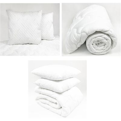 OEM Piumino Singolo Easy Sleep Tutto L'Anno 200x200 Cm + 2 Cuscini 50x60 Cm. OEM Piumino Singolo Easy Sleep Tutto L'Anno 200x200 Cm + 2 Cuscini 50x60 Cm.