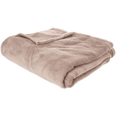 ATMOSPHERA Lancio In Microfibra Kiesa 125x150cm - Beige - Créateur D'Intérieur ATMOSPHERA Lancio In Microfibra Kiesa 125x150cm - Beige - Créateur D'Intérieur