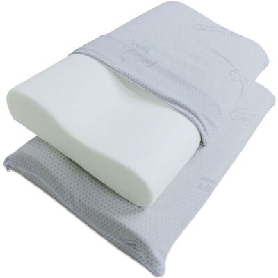 Cuscino Ortocervicale in Schiuma Memory Baldiflex - Supporto per Collo e Sonno Cuscino Ortocervicale in Schiuma Memory Baldiflex - Supporto per Collo e Sonno