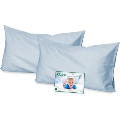 TEX FAMILY Coppia Federa Pedro Per Lettino Bambino Cm. 40x60 Tutti I Colori Azzurro TEX FAMILY Coppia Federa Pedro Per Lettino Bambino Cm. 40x60 Tutti I Colori Azzurro
